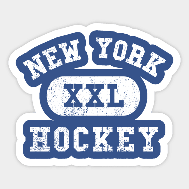 New York Hockey III Sticker by sportlocalshirts